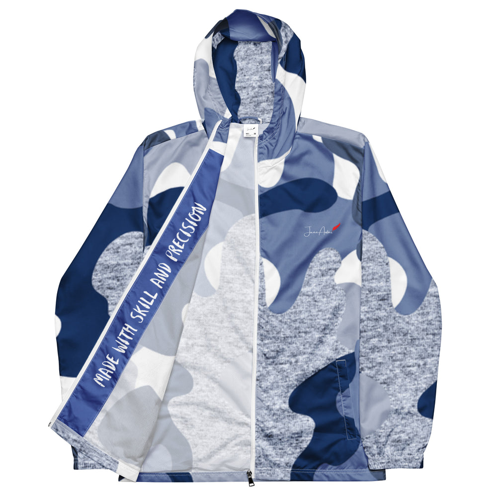 
                  
                    Blue Camo Windbreaker
                  
                