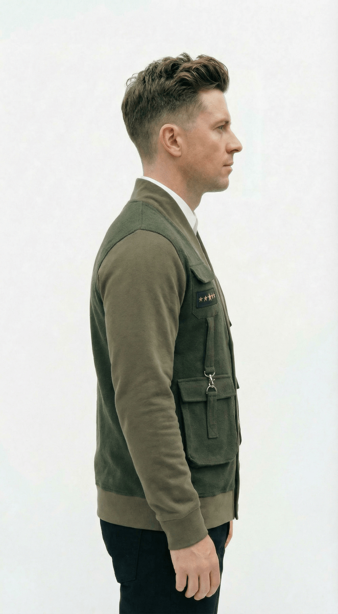 Brigade Wool Cardigan - JaneAustins