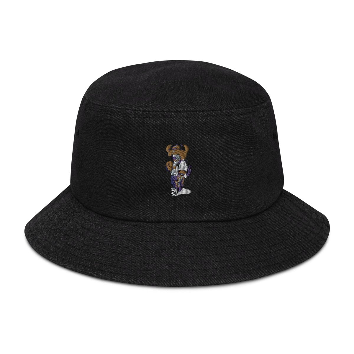 Cool Bear Denim Bucket Hat - JaneAustins