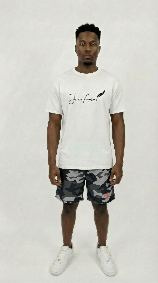 Jane Design Camo Windbreaker Shorts - JaneAustins