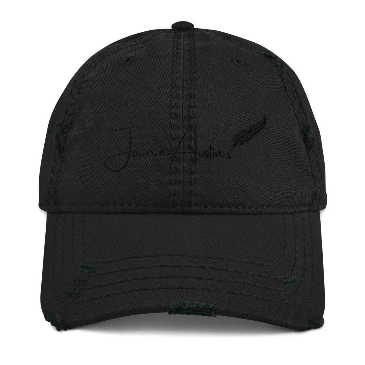 Logo Distressed Hat - JaneAustins
