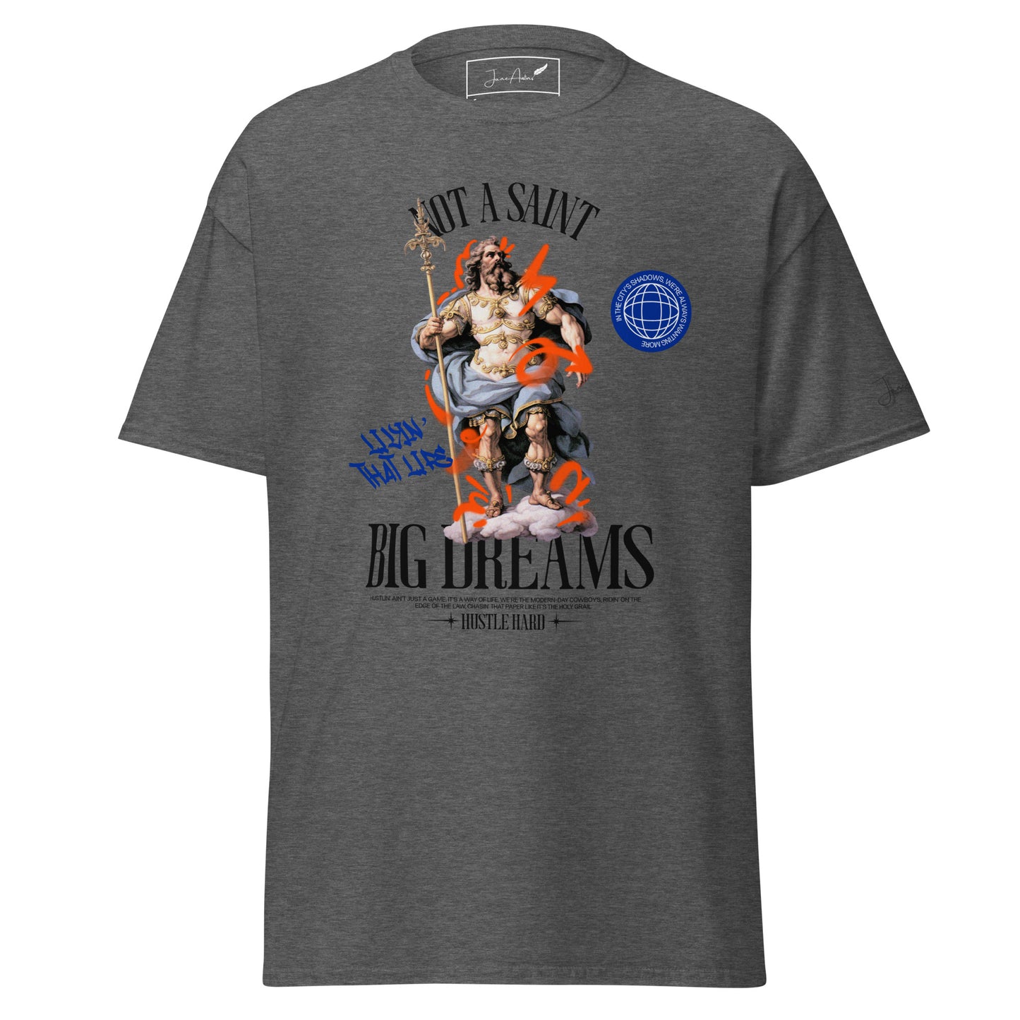 
                  
                    Not A Saint Tee
                  
                