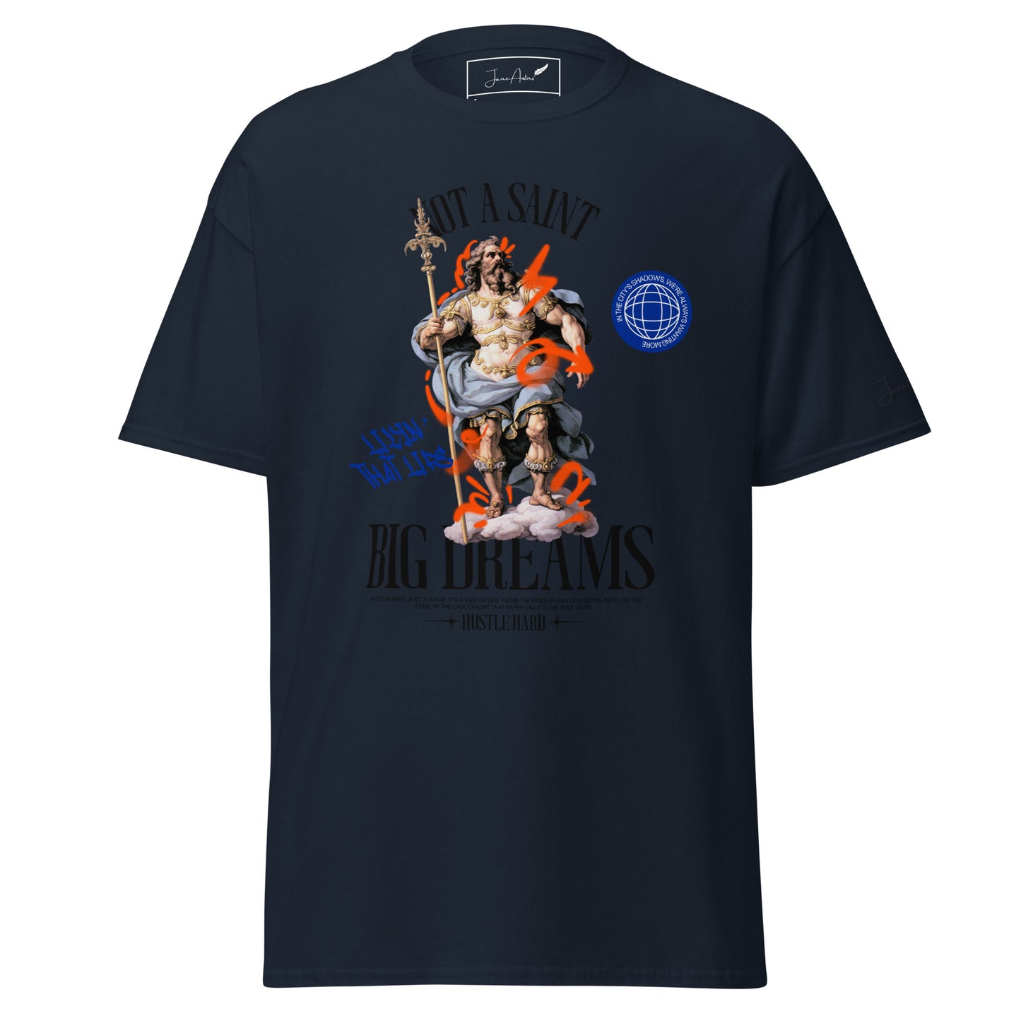 
                  
                    Not A Saint Tee
                  
                