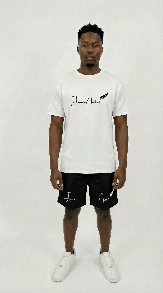 Signature Logo Windbreaker Shorts - JaneAustins