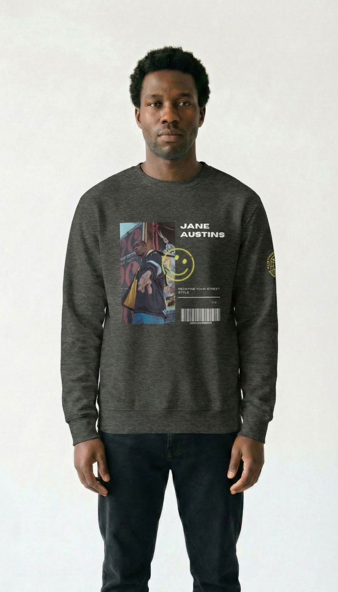 Smile Premium Sweatshirt - JaneAustins