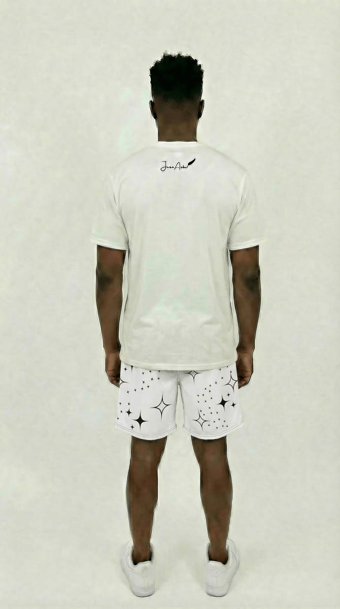 Stars Windbreaker Shorts - JaneAustins